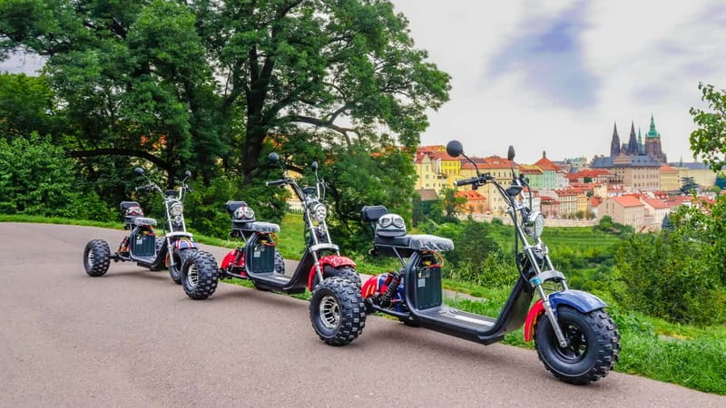 Prague: Guided Sightseeing Tour by Electric Trike - Franz Kafka Museum Outside and Rudolfinum Outside: Quick Stops With Big Context