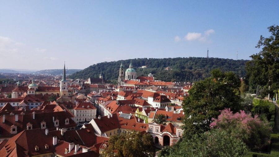Prague Half-Day City Tour by Car - Pickup, meeting point, and how the route starts high