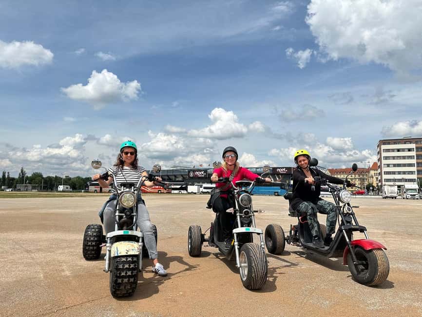 Prague: Heart of Prague Electric Tricycle Scooter Tour - Strahov Monastery, Lesser Town, and the end-of-day sight sweep