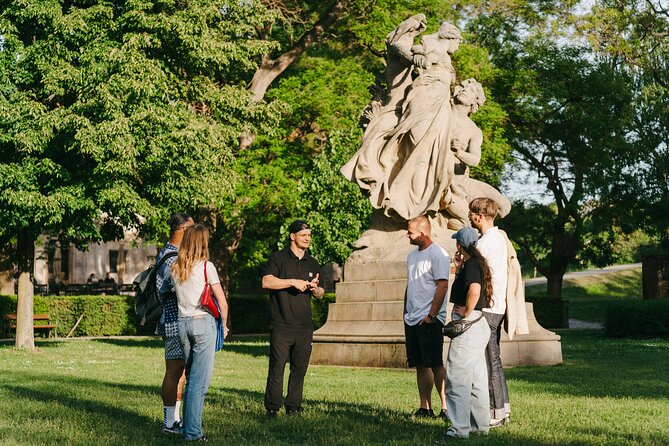 Prague Hidden Gem Vysehrad Castle & Historic Fort with PragueWay - St. Peter and St. Paul Church: neo-Gothic outside, Art Nouveau inside
