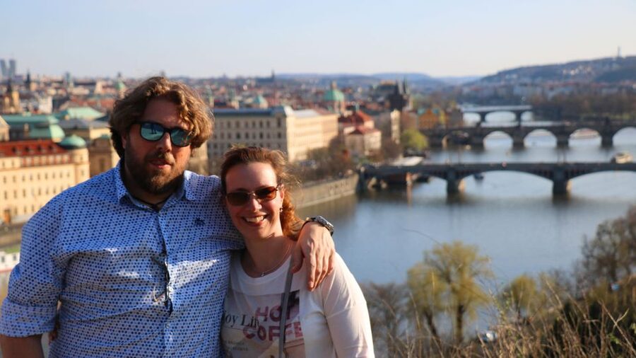 Prague: Highlights Tour on e-Scooter or eBike - Vltava and Letná Hill: fast orientation, huge views, and a strange Stalin-era twist