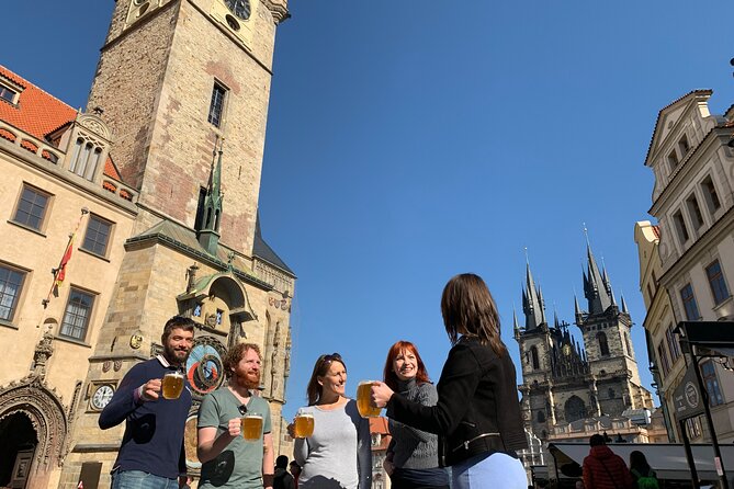 Prague Historic Pub Tour with Drinks Included - Stop 5: Lesser Town finish near Prague Castle, with wine options
