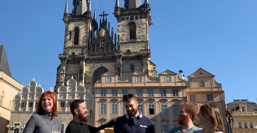 Prague: Historic Pubs Tour with Drinks - New Town, Prague, plus another guided pub moment