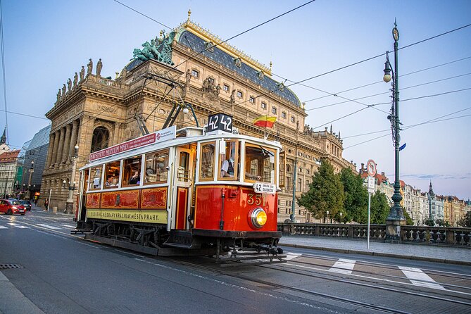 Prague Hop on Hop off Sightseeing Tram - Circuit 42 on antique tram cars: what you really get