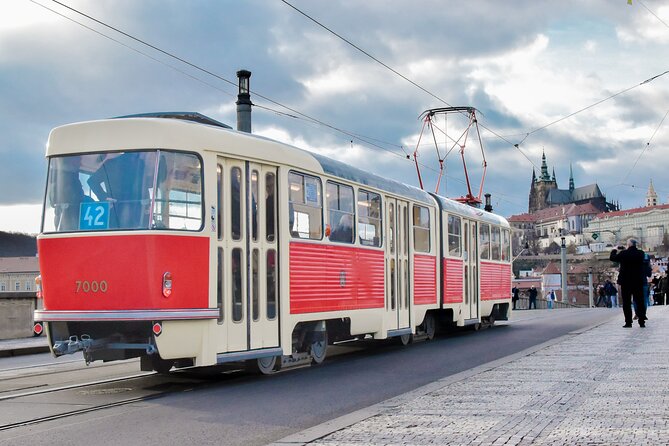 Prague Hop on Hop off Sightseeing Tram - Powder Gate Tower: a Late Gothic entry point to royal processions