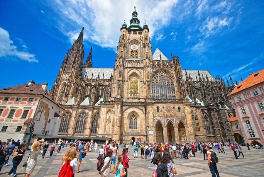 Prague Hradcany Castle, St Vitus Cathedral Tour with Tickets - Ticket Bundle: What You Get Inside the Castle Complex