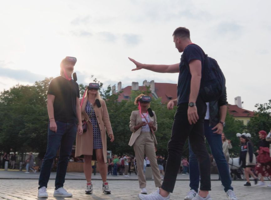 Prague: Immersive History Walking Tour and VR - Old Town Square and the VR rewind to what you cannot unsee