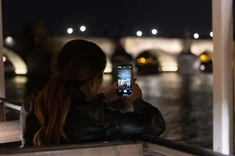 Prague: Jazz Boat Popular Live Jazz Dinner Cruise - Vltava River Sights, Center-City Passing, and Charles Bridge Photos