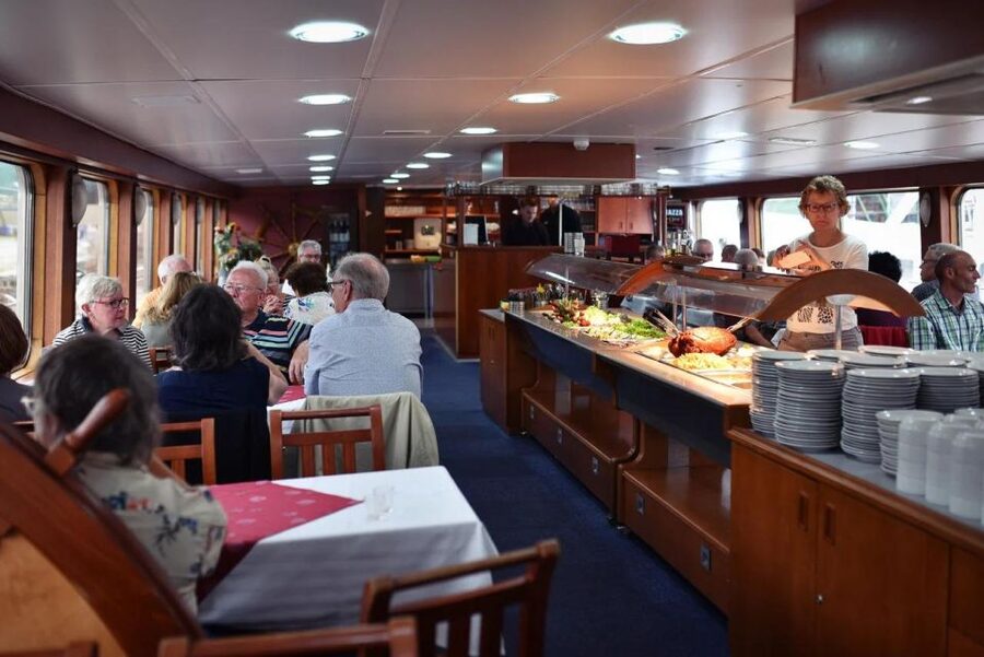 Prague: Lunch Cruise on Vltava River with open Buffet - Charles Bridge views that feel postcard-close