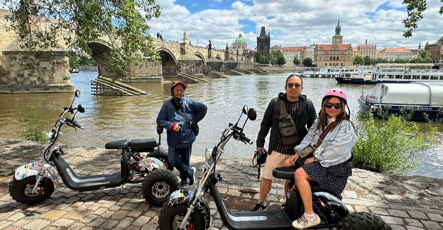 Prague Monastery & Panoramic Viewpoint Electric Trike Tour - First, The Electric Trike Part You Will Actually Care About