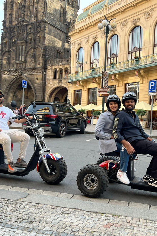 Prague Monastery & Panoramic Viewpoint Electric Trike Tour - Where You Start, What the First Minutes Feel Like
