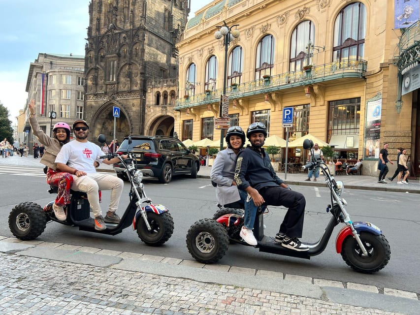 Prague Monastery & Panoramic Viewpoint Electric Trike Tour - The Route in Real Terms, How the Stops Flow