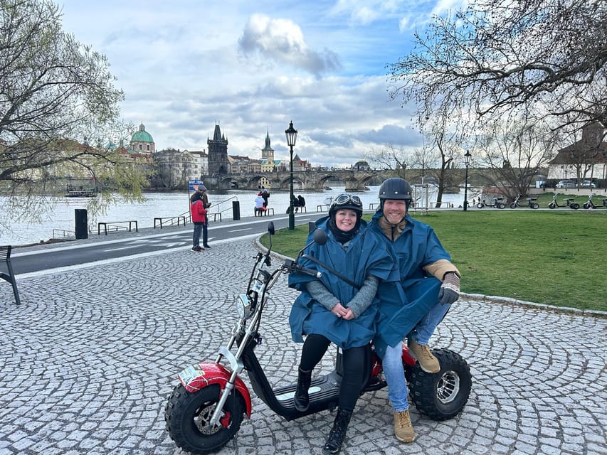 Prague Monastery & Panoramic Viewpoint Electric Trike Tour - Letná Park and the Prague Giant Metronome