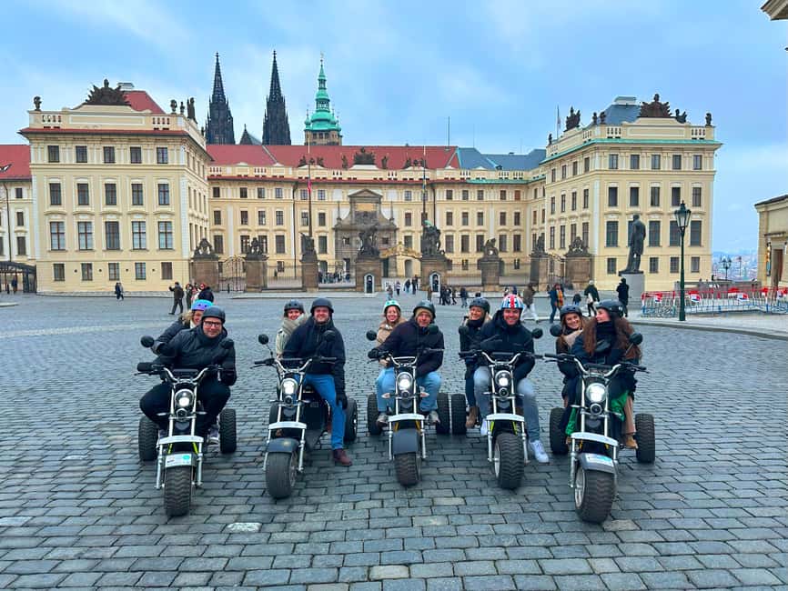 Prague: Monster Bike Trike Tour Euro Segway Experience - What a Monster Bike Trike feels like in Prague traffic and tight corners