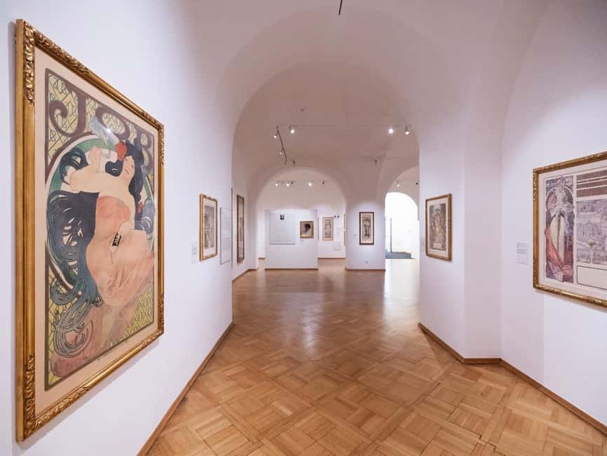 Prague: Mucha Museum Entry Ticket - Start with the MUSEUS AI guide (QR scan) so the art clicks