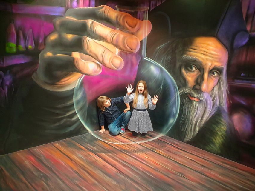 Prague: Museum of Fantastic Illusions Entry Ticket - Getting great photos: staff help and wall guides