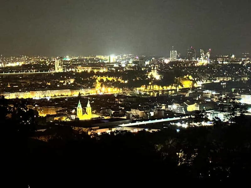 Prague: Night Walk through Prague Castle with City Views - St. Vitus Cathedral and the Power Stories You Hear While Standing Still