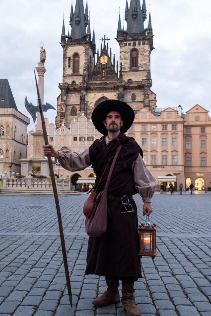 Prague: Nightwatchman of Prague Walking Tour - Pacing, group energy, and what the cost includes