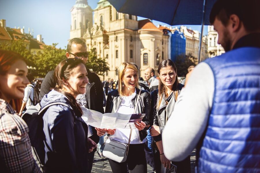 Prague: Old Town and Jewish Quarter 2-Hour Walking Tour - Old Town Square, where Prague’s center stage starts