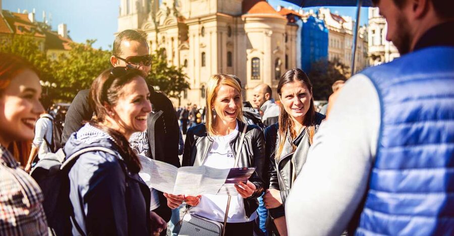 Prague: Old Town and Jewish Quarter 2-Hour Walking Tour - Powder Tower to Municipal House, a quick architecture reality check