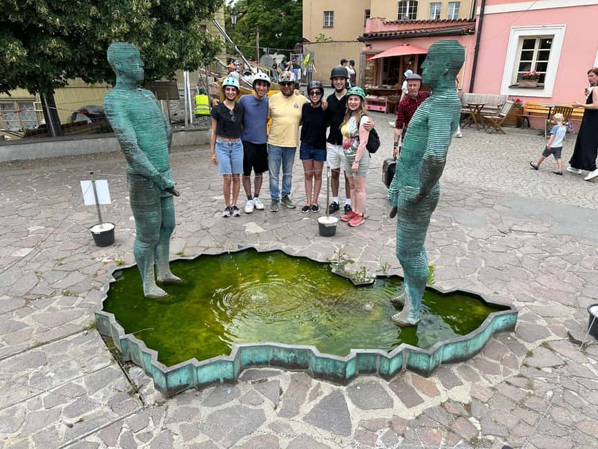 Prague Old Town: Guided Tour on eScooters - Powder Tower and the Best Way to Spot Medieval Remnants