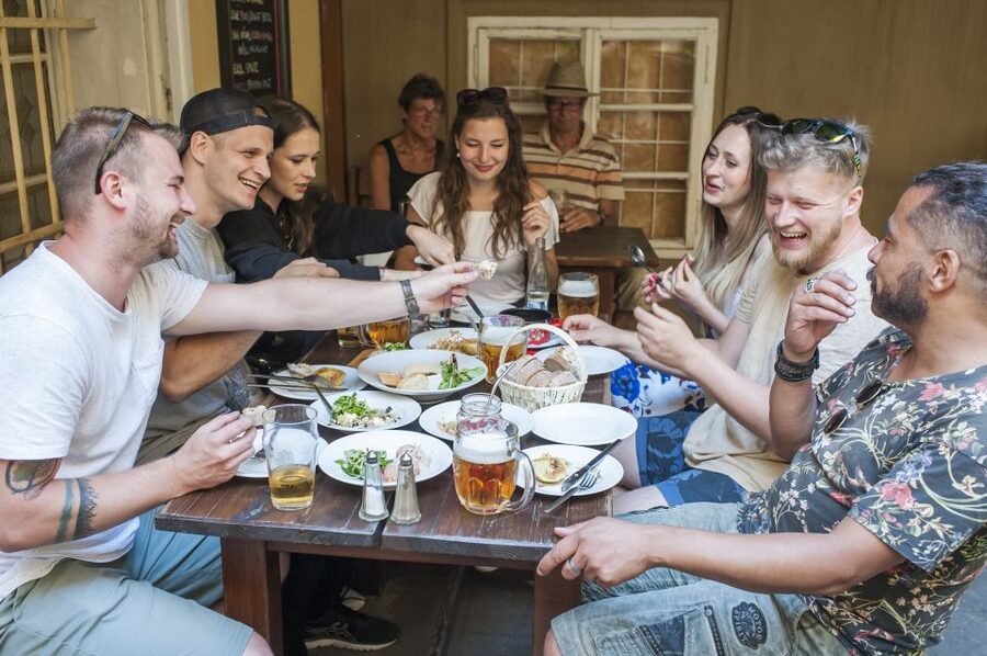 Prague: One Prague Tour with Local Food & Beer - How the two routes change your Prague walk