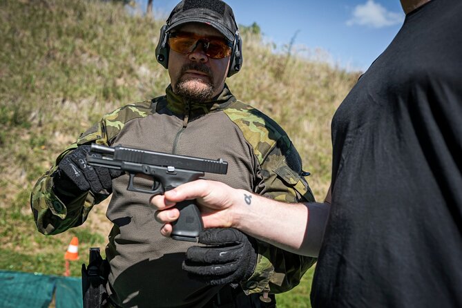 Prague: Outdoor shooting experience 3 to 10 guns + BUS Transfer - Your instructors and the gun safety focus