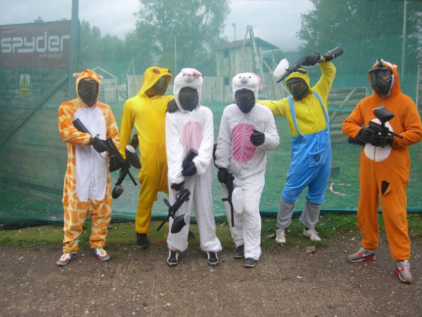 Prague: Paintballing Games - Shooting range day, how it flows from safety brief to game scenarios