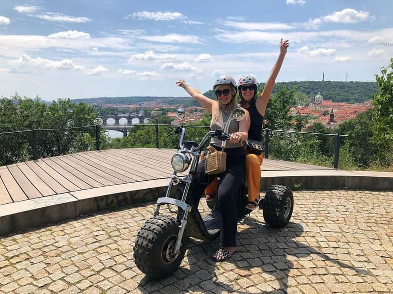 Prague: Panoramic Viewpoints Guided Electric Tricycle Tour - Quick hits before you book