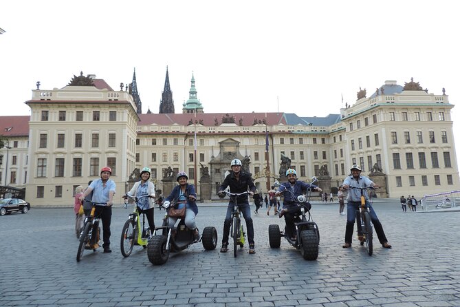 Prague Panoramic Views e-bike and e-Scooter guided Tour - John Lennon Wall to Charles Bridge: Iconic Central Prague in One Ride