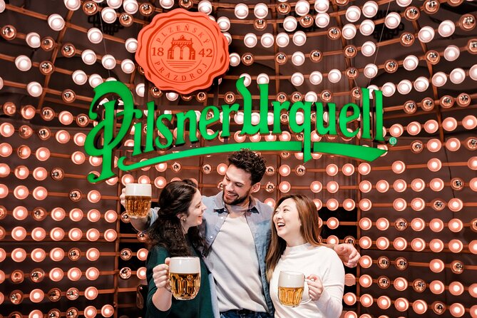 Prague Pilsner Urquell Experience with 3 Free Beer Tastings - A headphone-led beer story in the heart of Prague