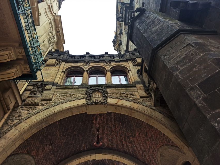 Prague: Powder Gate Tower Entrance Ticket - Step inside: sculptures, the exhibition, and the gunpowder past