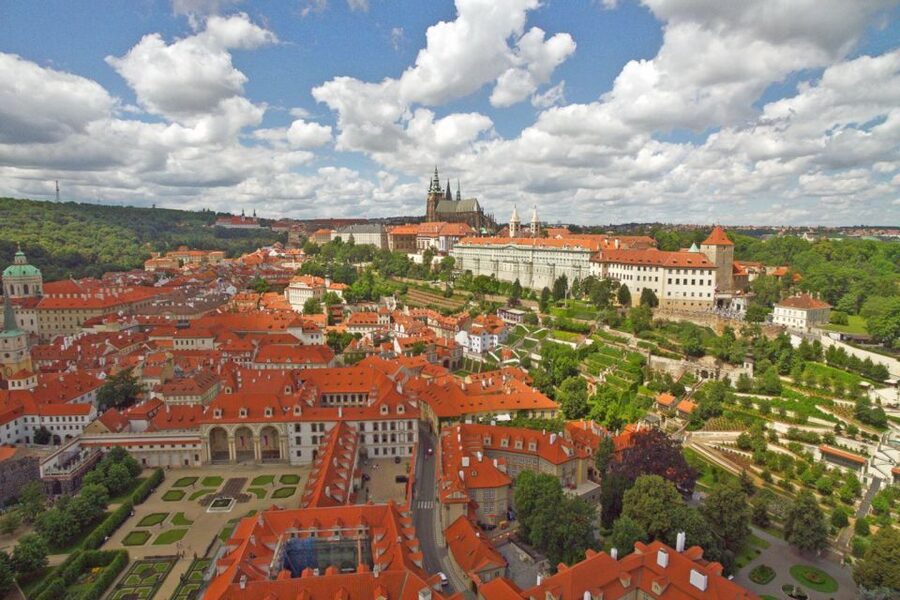 Prague: Prague Castle and Lobkowicz Palace Entry Tickets - Lobkowicz Palace audio guide: 22 rooms of art and music, explained by family