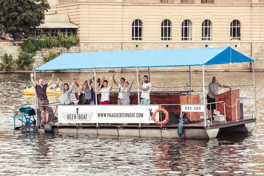 Prague: Private Cycle Boat River Tour with Beer or Prosecco - The best part for groups, celebrations, and relaxed sightseeing