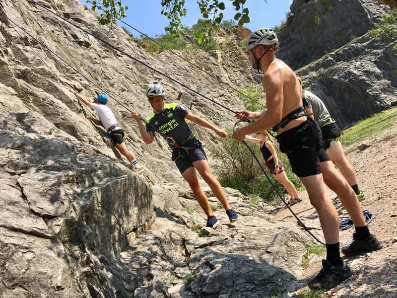 Prague: Private Rock Climbing Experience with Instructor - Route options for different levels, including first-timers