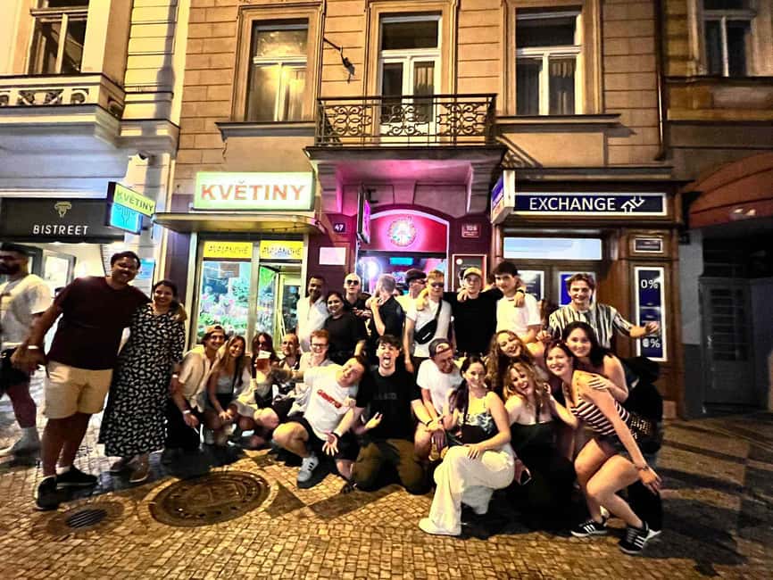 Prague: Pub Crawl with Shots & Entrance to Rooftop Club - Key things to know before you go