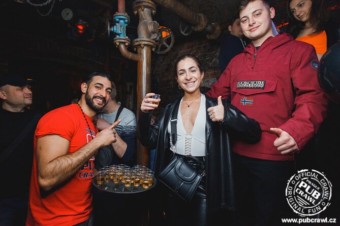 Prague Pub Crawl with Unlimited Drinks & 5 story club Entry - Stop Two: Chapeau Rouge and the Hour of Unlimited Pours