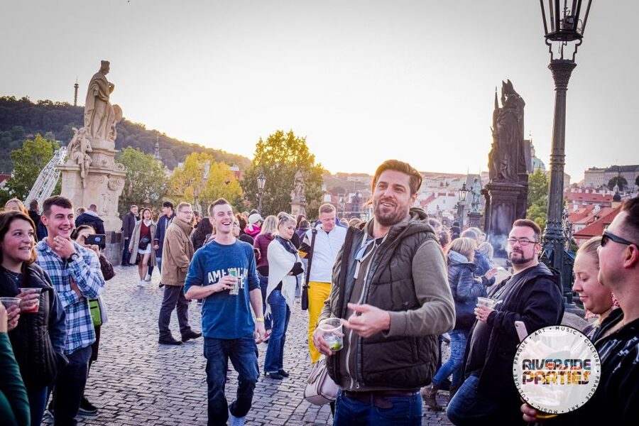 Prague Riverside Parties Tour - Price and value: $38 for drinks, food, and a guided party route
