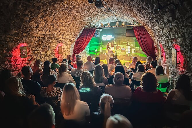 Prague's Famous Stand Up Comedy Show in English - Metro Comedy Club in Malá Strana, between Prague Castle and Charles Bridge
