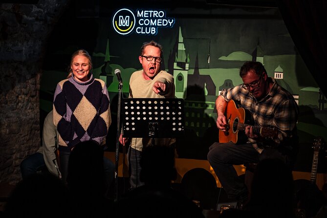 Prague's Famous Stand Up Comedy Show in English - Award-winning cocktail time, and what to expect from drinks