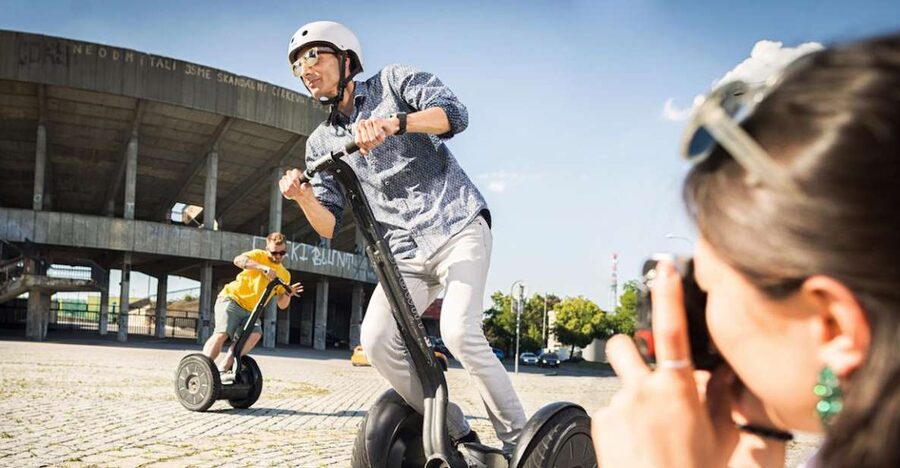 Prague: Segway Tour + Taxi Transfer & Monasteries mini-group - Prague 6 Segway route, minus the Prague 1 chaos