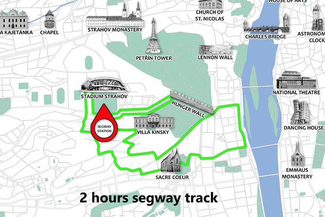 Prague Segway Tour with A Local Guide & Hotel Pick Up - What you really get for the price