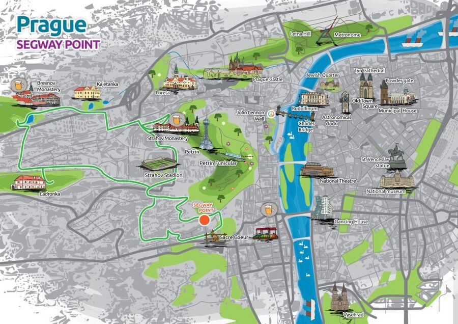 Prague Segway Tour with Oldest Monasteries and Free Taxi - The Guide Makes or Breaks Your Prague Day
