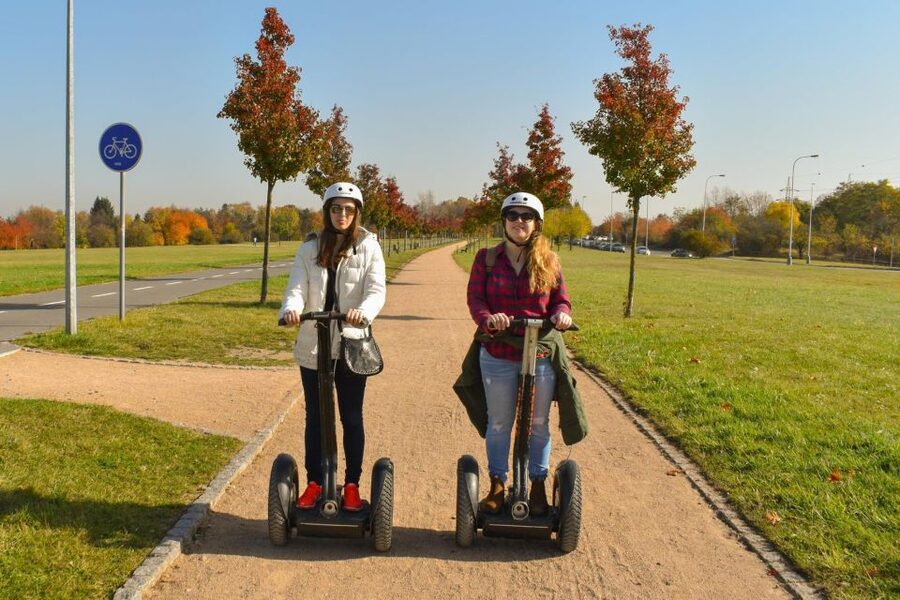 Prague: Shared Group/Private Segway Tour with Hotel Transfer - Maxe van der Stoela Park and the kind of Prague that hides in plain sight