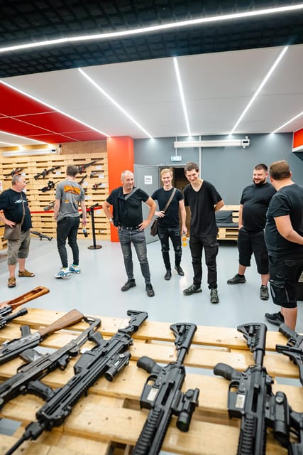 Prague: Shooting Range Experience - Safety briefing first, adrenaline second