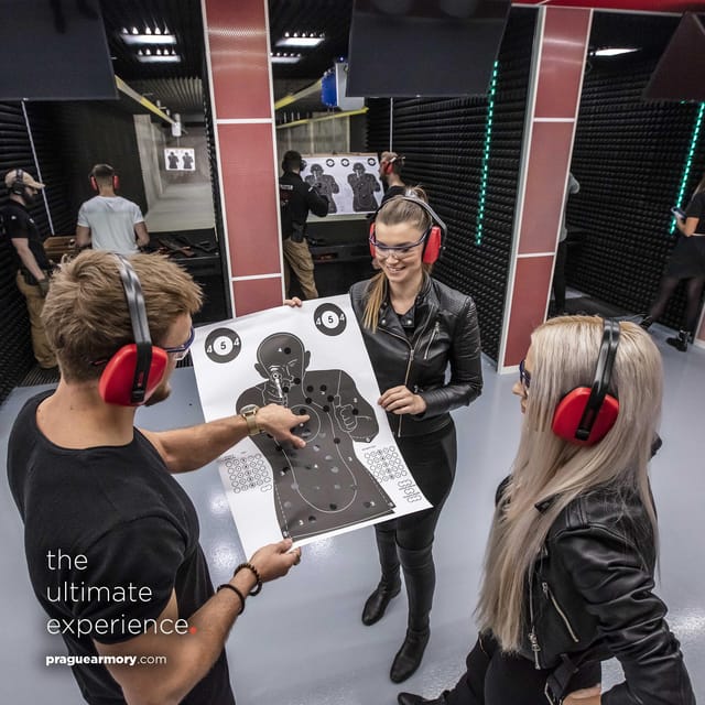 Prague: Shooting Range Experience - What happens during your 1 to 2 hour Prague session