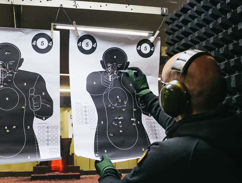 Prague: Shooting Range Experience with up to 10 Guns - Equipment and the Little Comforts That Make It Feel Manageable