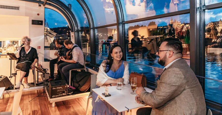Prague: Sightseeing Dinner Cruise on Open-Top Glass Boat - Price and value: is $93 fair for dinner plus night views?