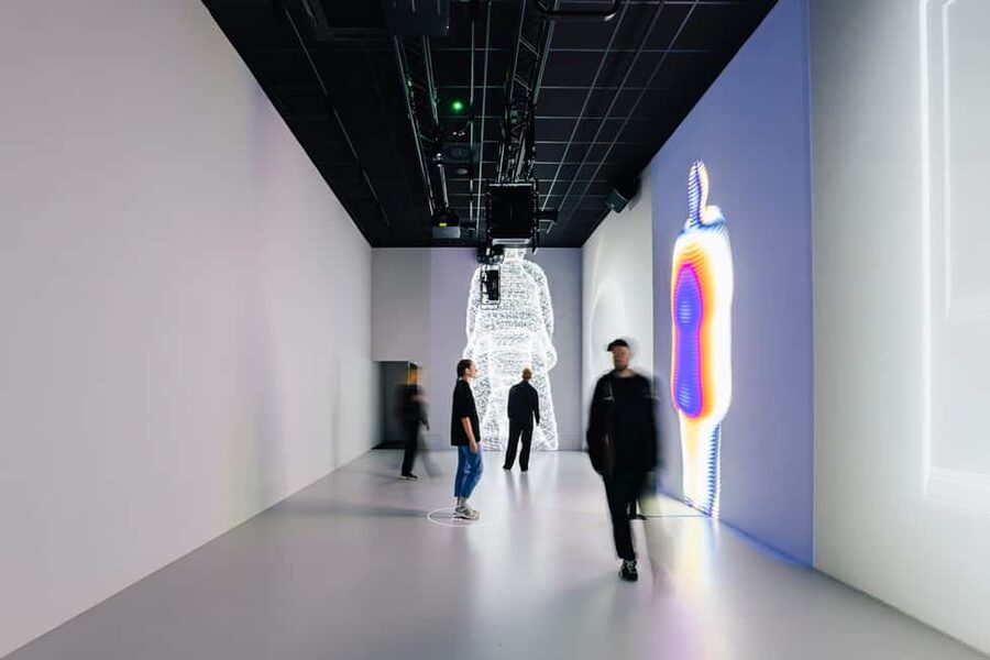 Prague: Signal Space Digital Art Gallery Entry Ticket - Echoes of Tomorrow, a global digital exhibition with Czech grounding