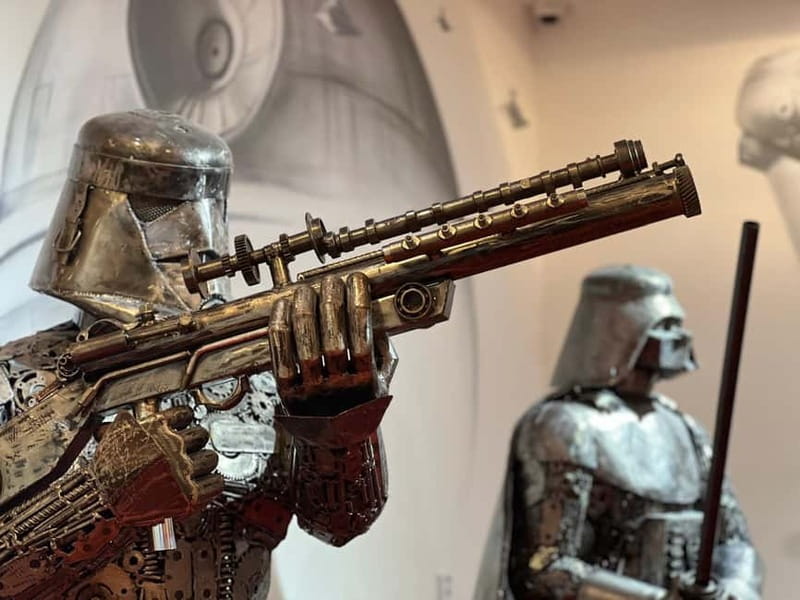 Prague: Steel Art Museum Entry Ticket - Cars, Motorbikes, and Superhero Handshakes: The Photo-Friendly Core